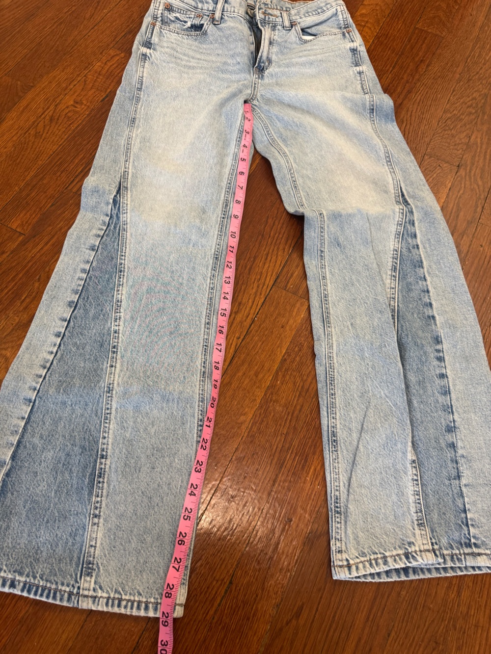 American Eagle Patch Flare Jeans - 2